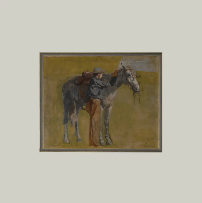 Petal Lane Home, Study for Cowboys