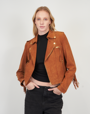 Jakett, Tina Washed Suede