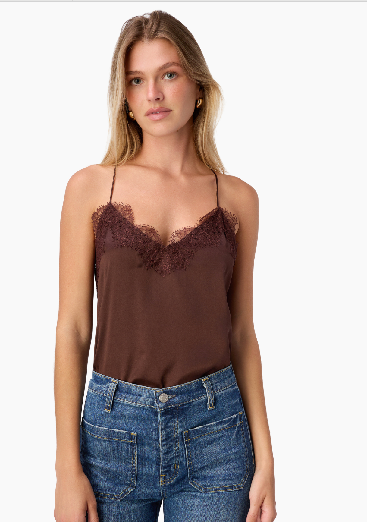 Cami NYC, Racer Charmeuse Cami