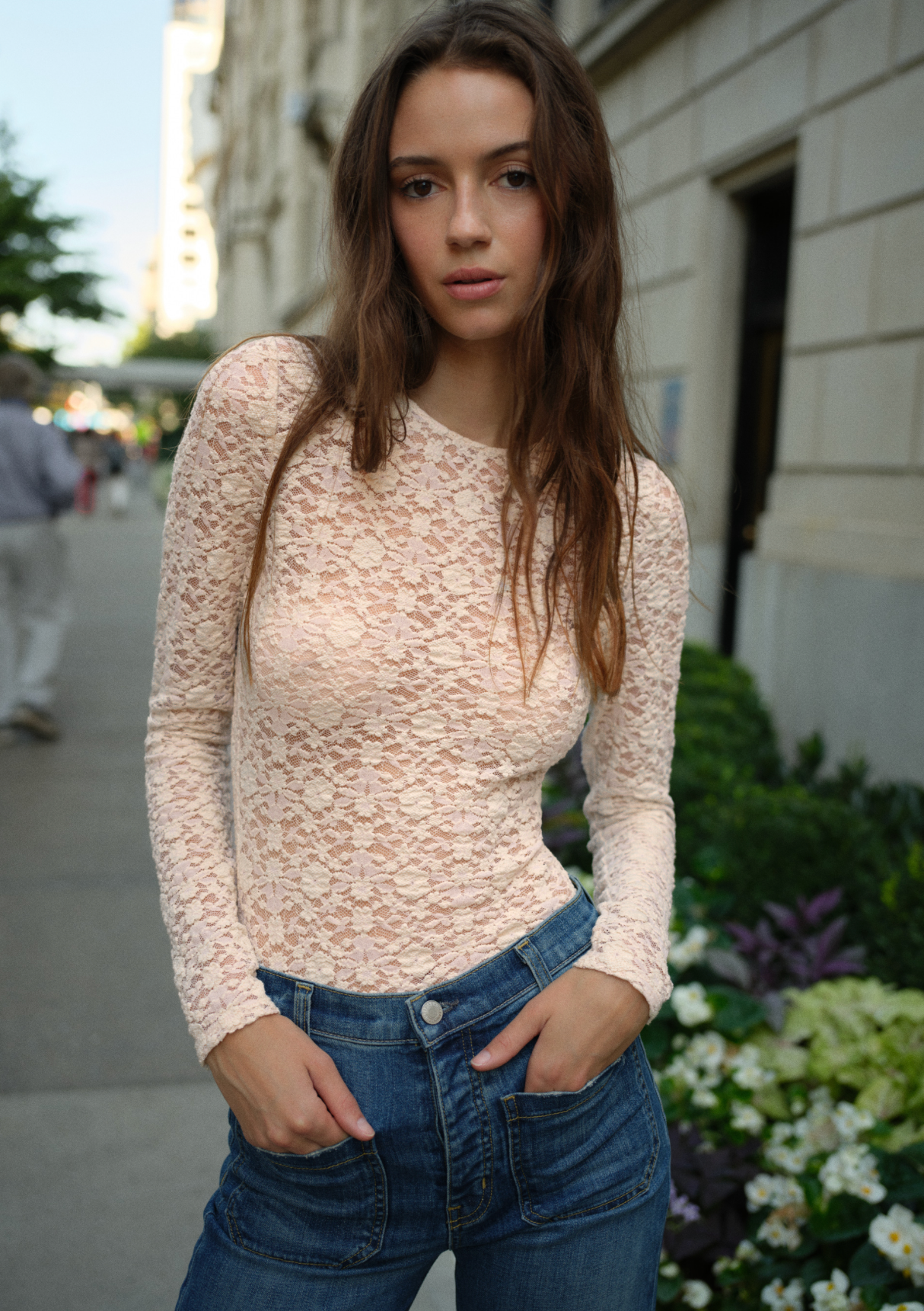 Cami NYC, Meli Stretch Lace Top