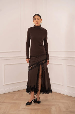 Choklate Paris, Cashmere Wool Turtleneck Sweater