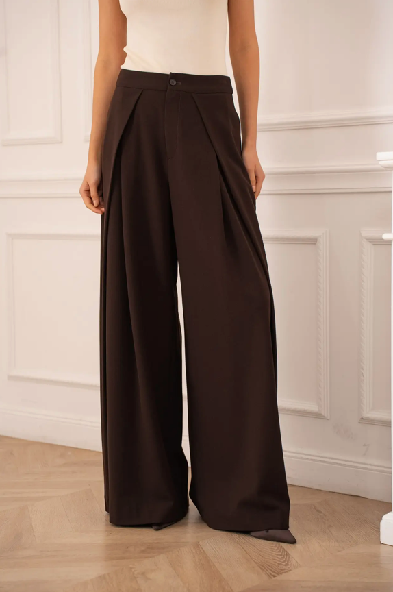 Attentif Paris, Wide Leg Pant