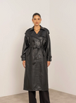 Attentif Paris, Long Vegan Coat
