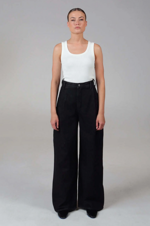 Etica, Raven Wide Leg Denim