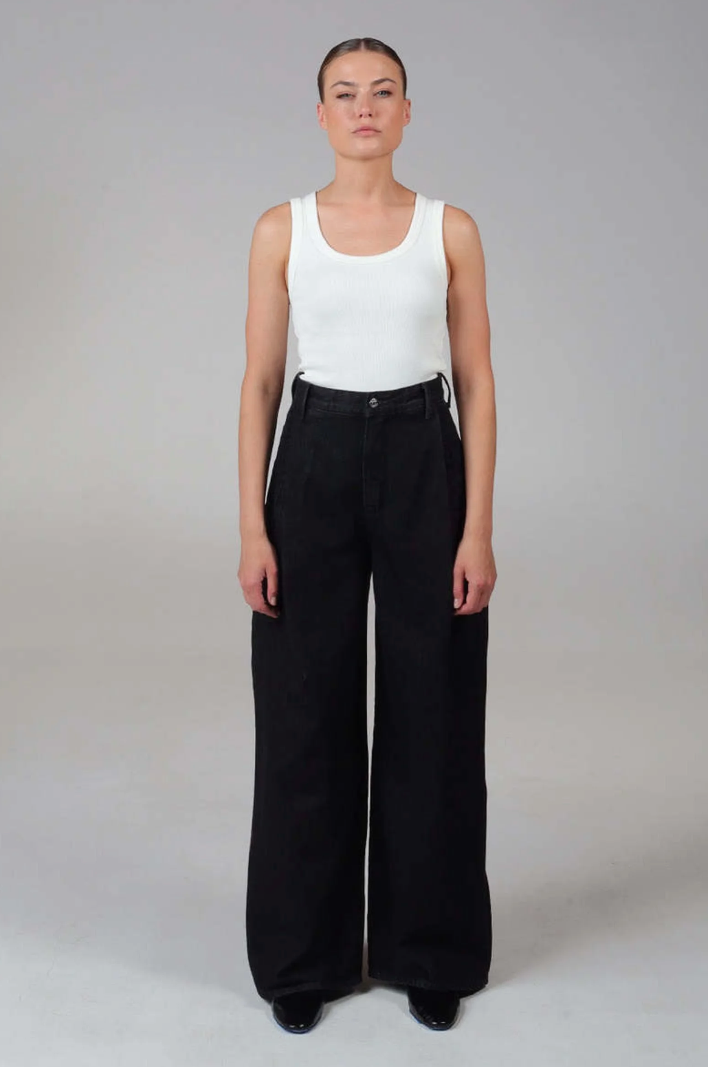 Etica, Raven Wide Leg Denim