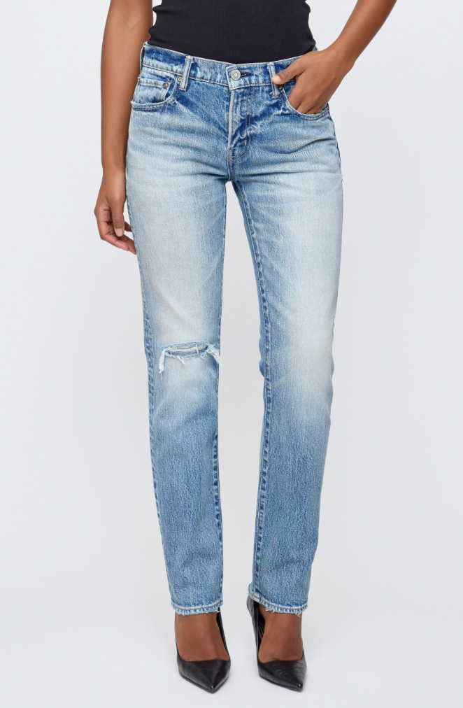 Moussy, Deland Slim Straight Denim