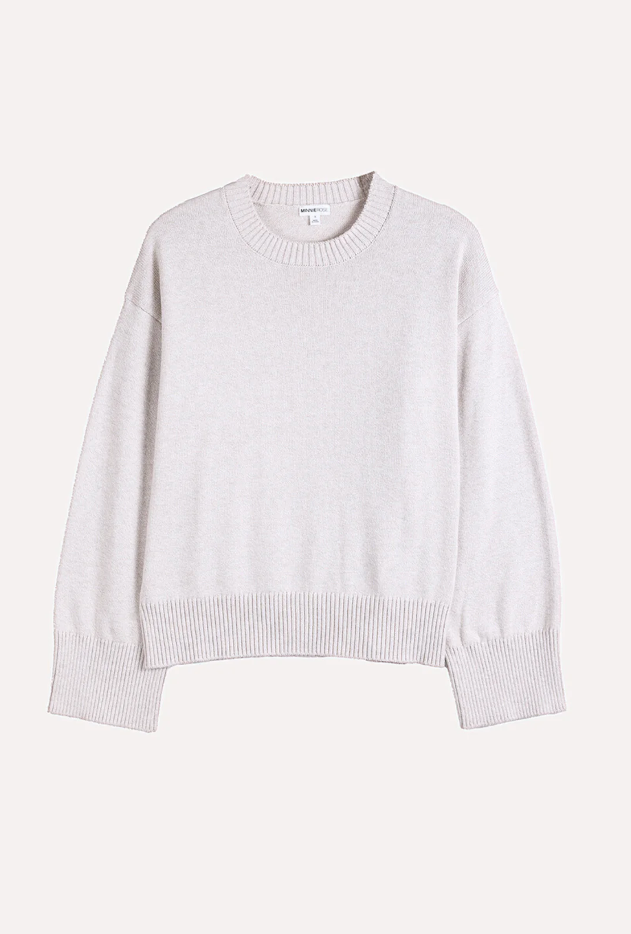 Minnie Rose, Cotton Blend Crew