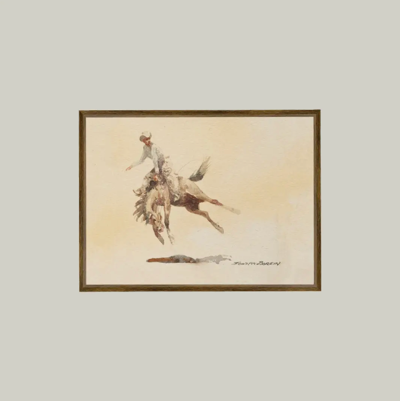 Petal Lane Home, Bucking Rider