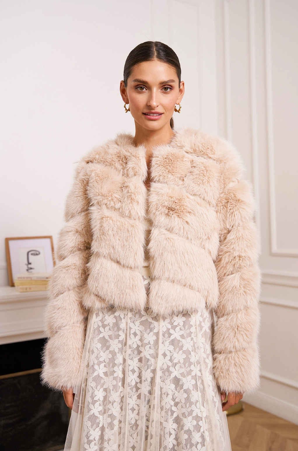 Choklate Paris, Paula Faux Fur Coat