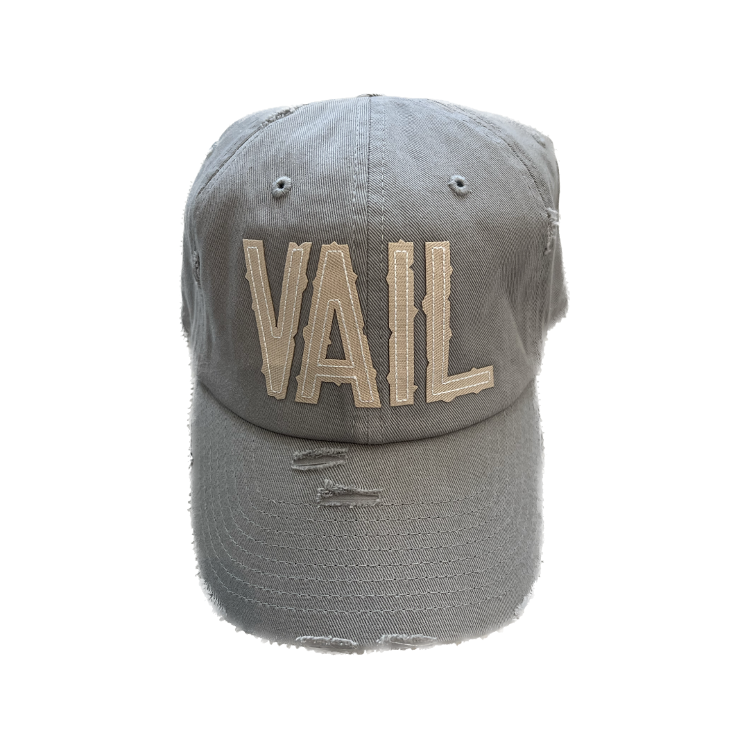 EGE/Vail Distressed Baseball Hats