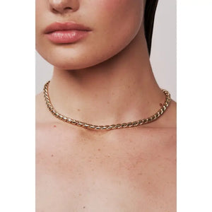 Large Bruna Chain Gold 18''