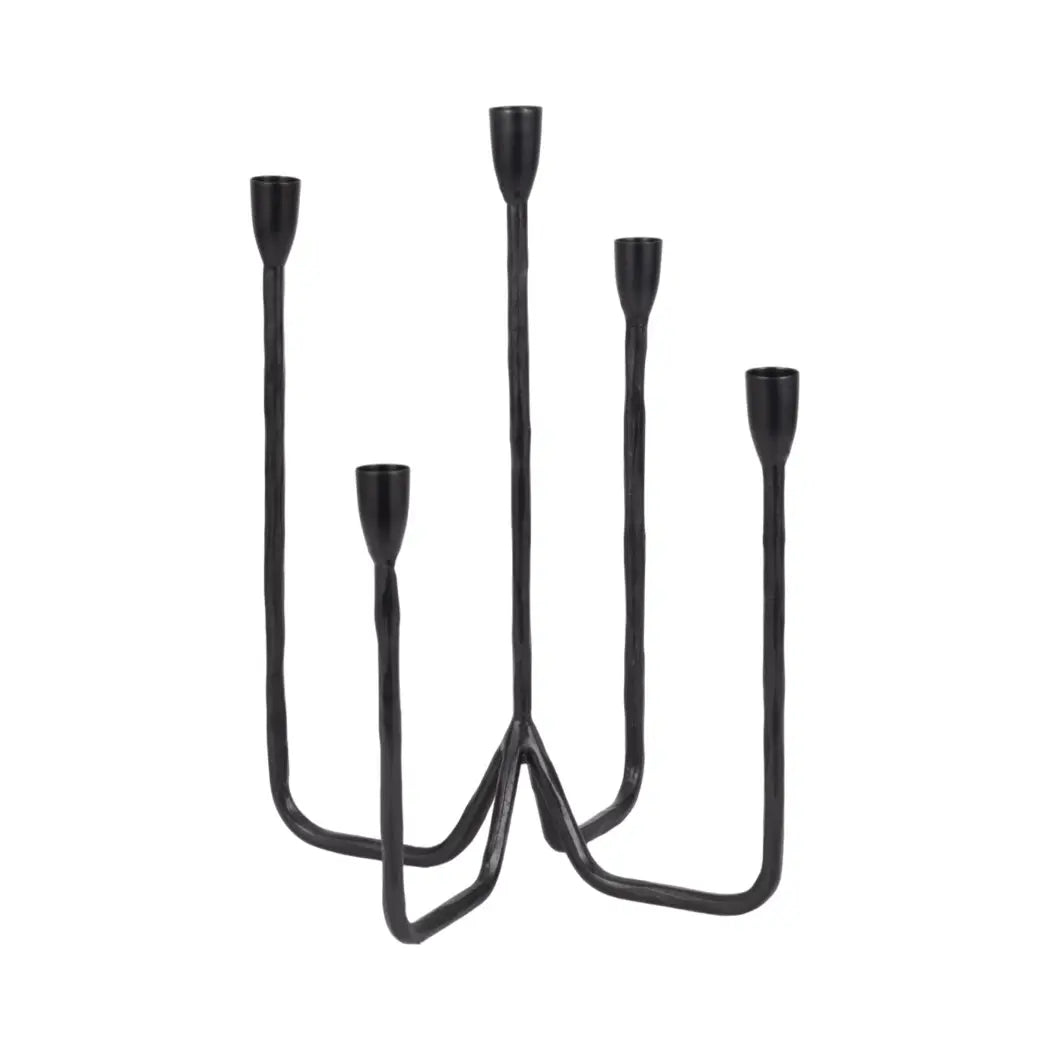 Sagebrook Home, Metal 5-Taper Candle Holder