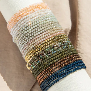 Marlyn Schiff, Crystal beaded bracelet