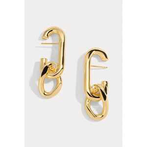 Logan Lobe Cuff Earrings