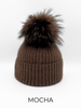 Linda Richards, Angora/Wool Blend Knit Hat