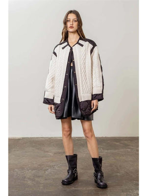 Moon River, Mixed Media Jacket