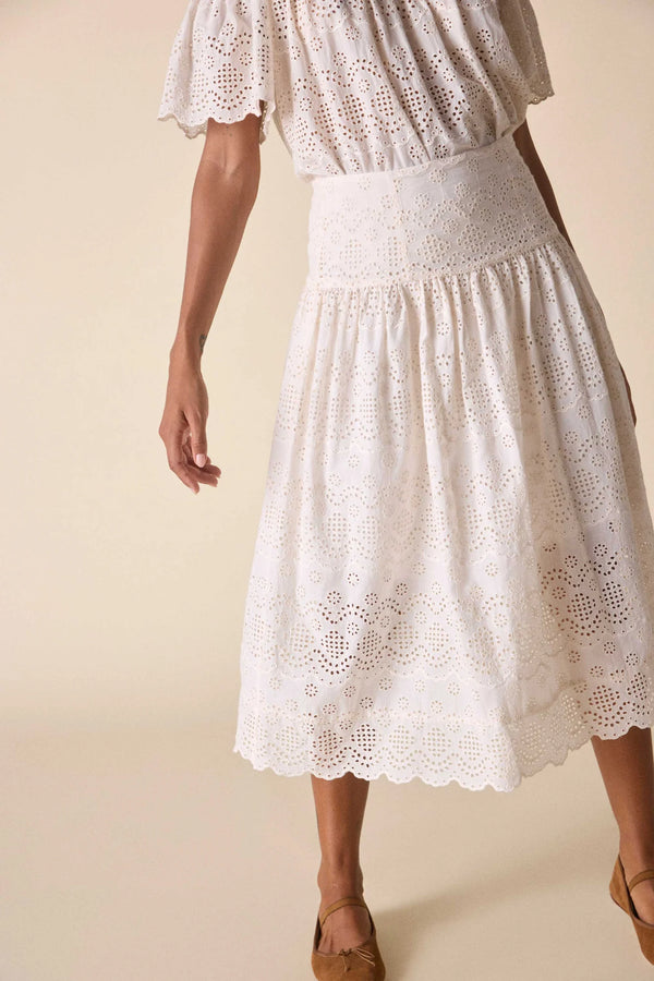 Winona Skirt - Vanilla