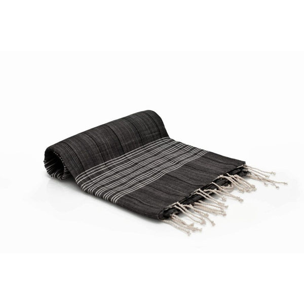 Black Peshtemal Towel/Throw