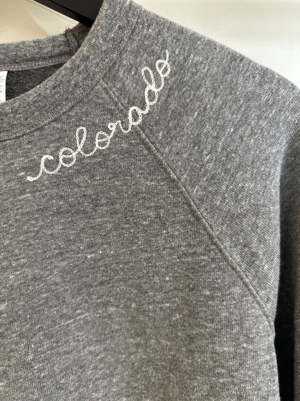 Colorado Embroidery Sweatshirt