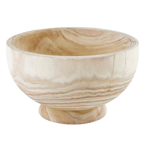 Wooden Serving Bowl, Natural
