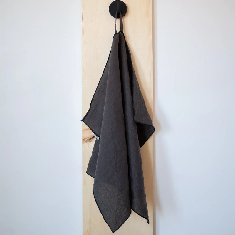 Edged Linen Tea Towel