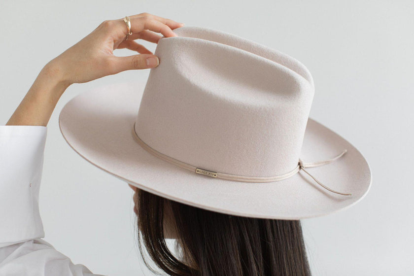 Ezra Upturned Brim, Ivory