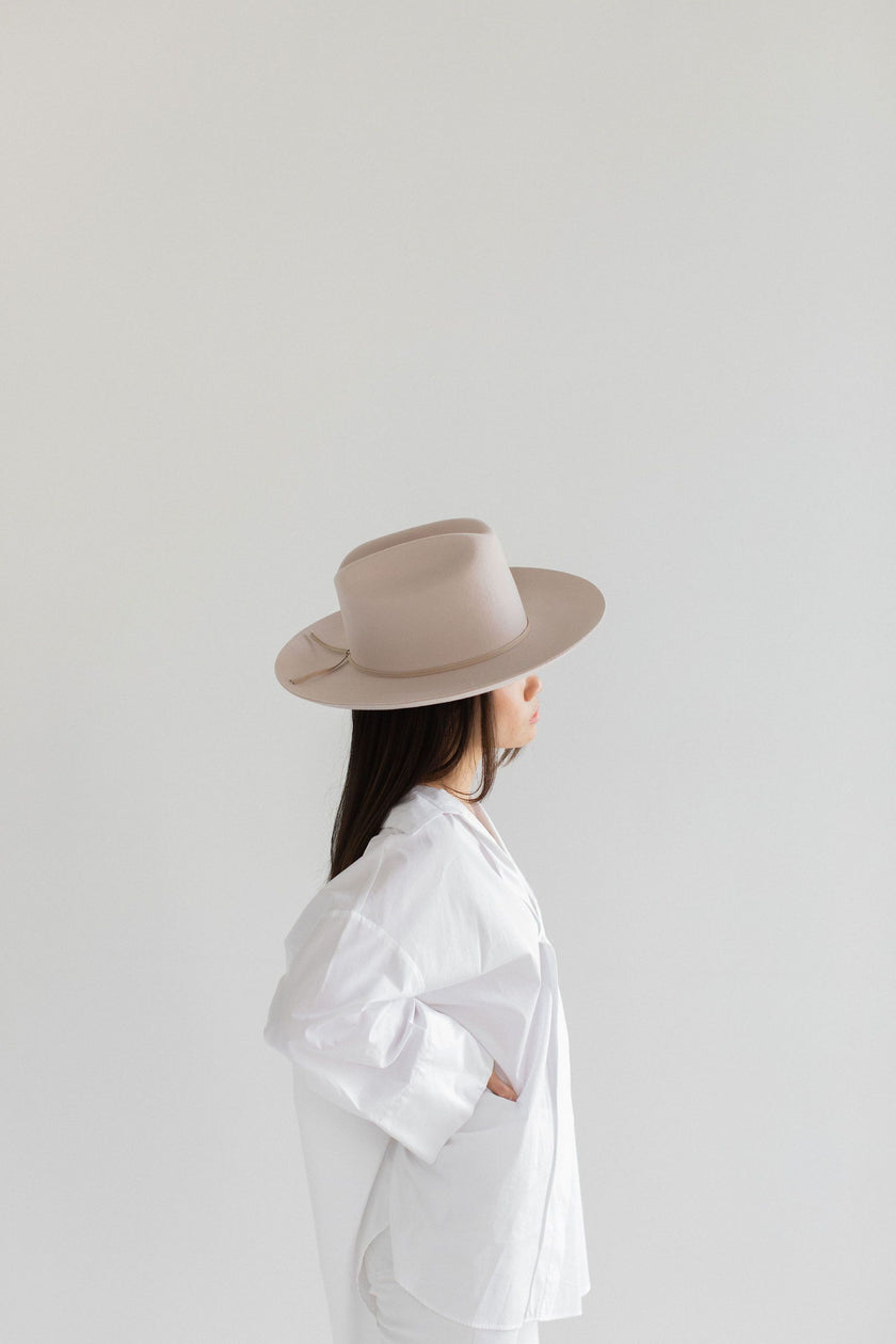 Ezra Upturned Brim, Ivory