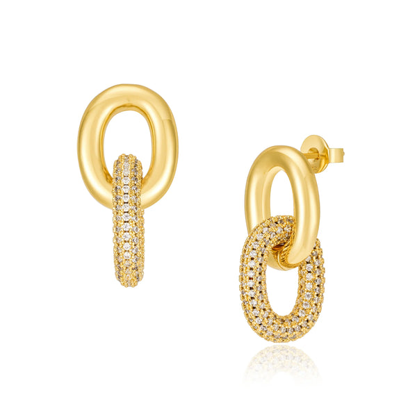Pave Zoe Stud